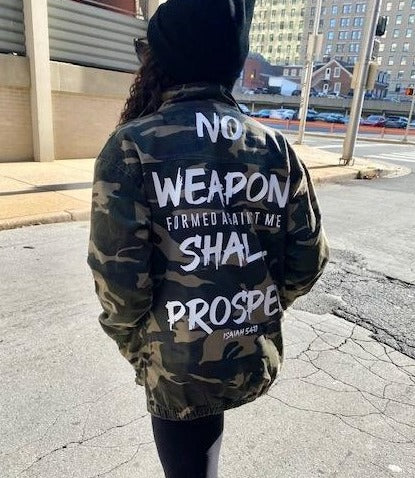 No Weapon Camo Jacket