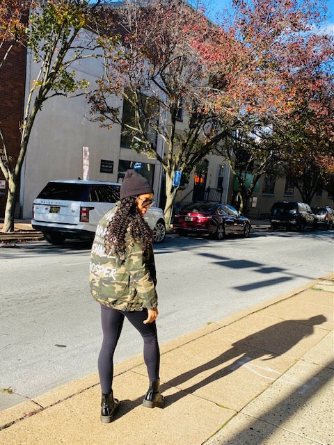 No Weapon Camo Jacket