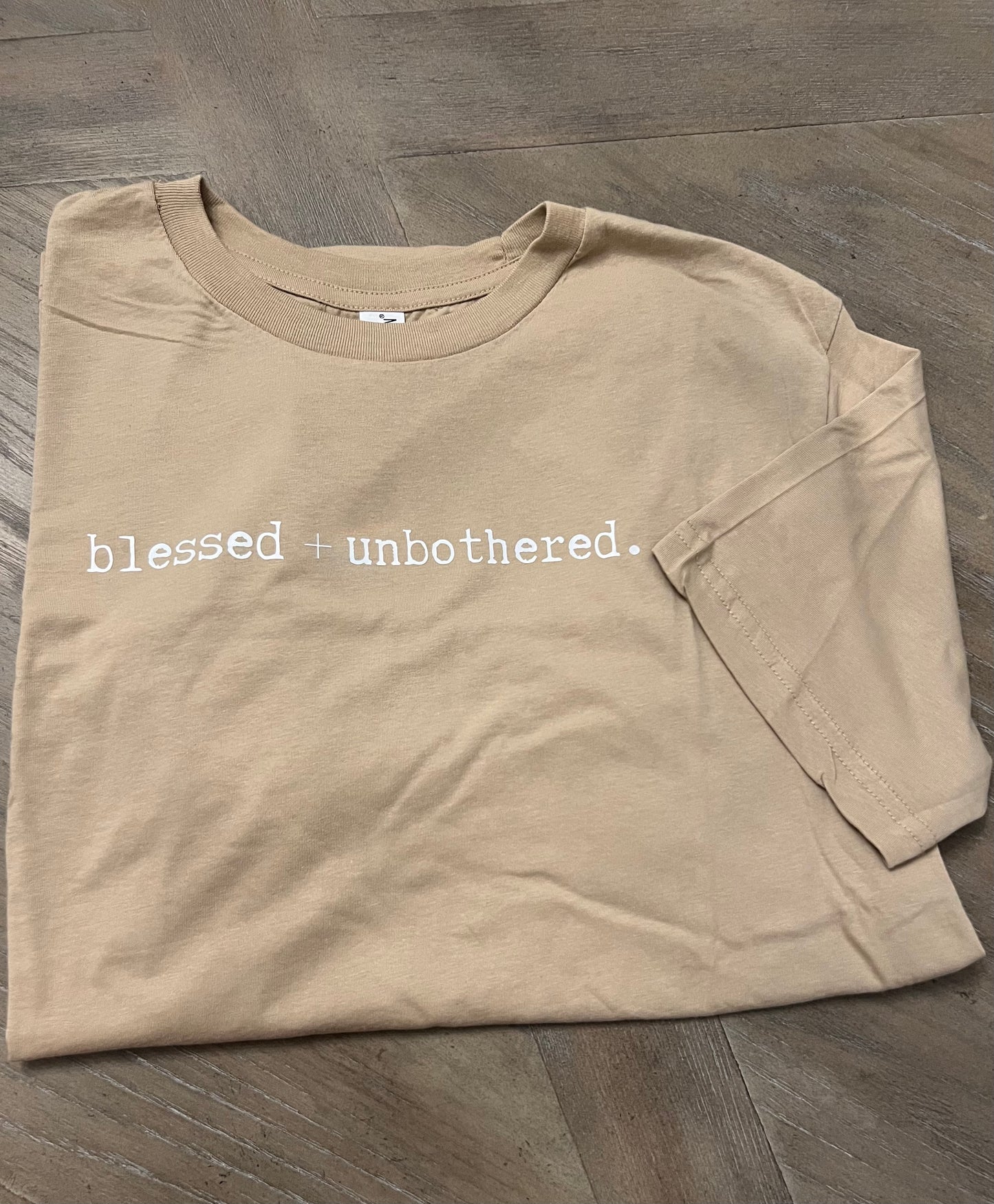 Blessed and Unbothered Tee