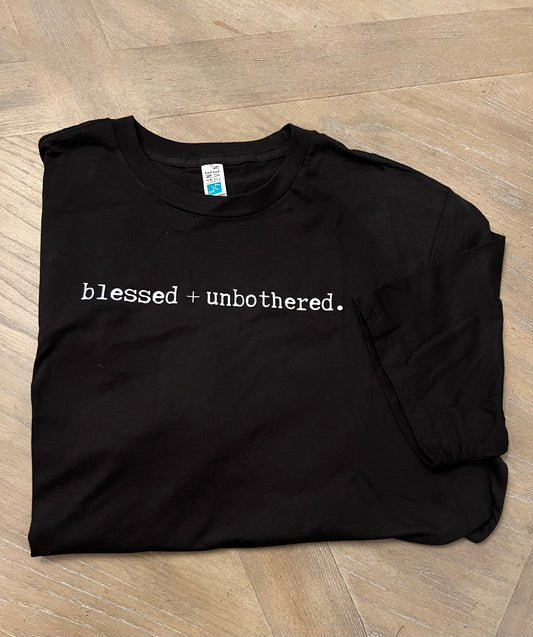 Blessed and Unbothered Tee
