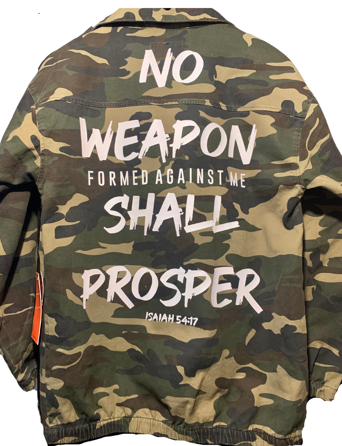 No Weapon Camo Jacket